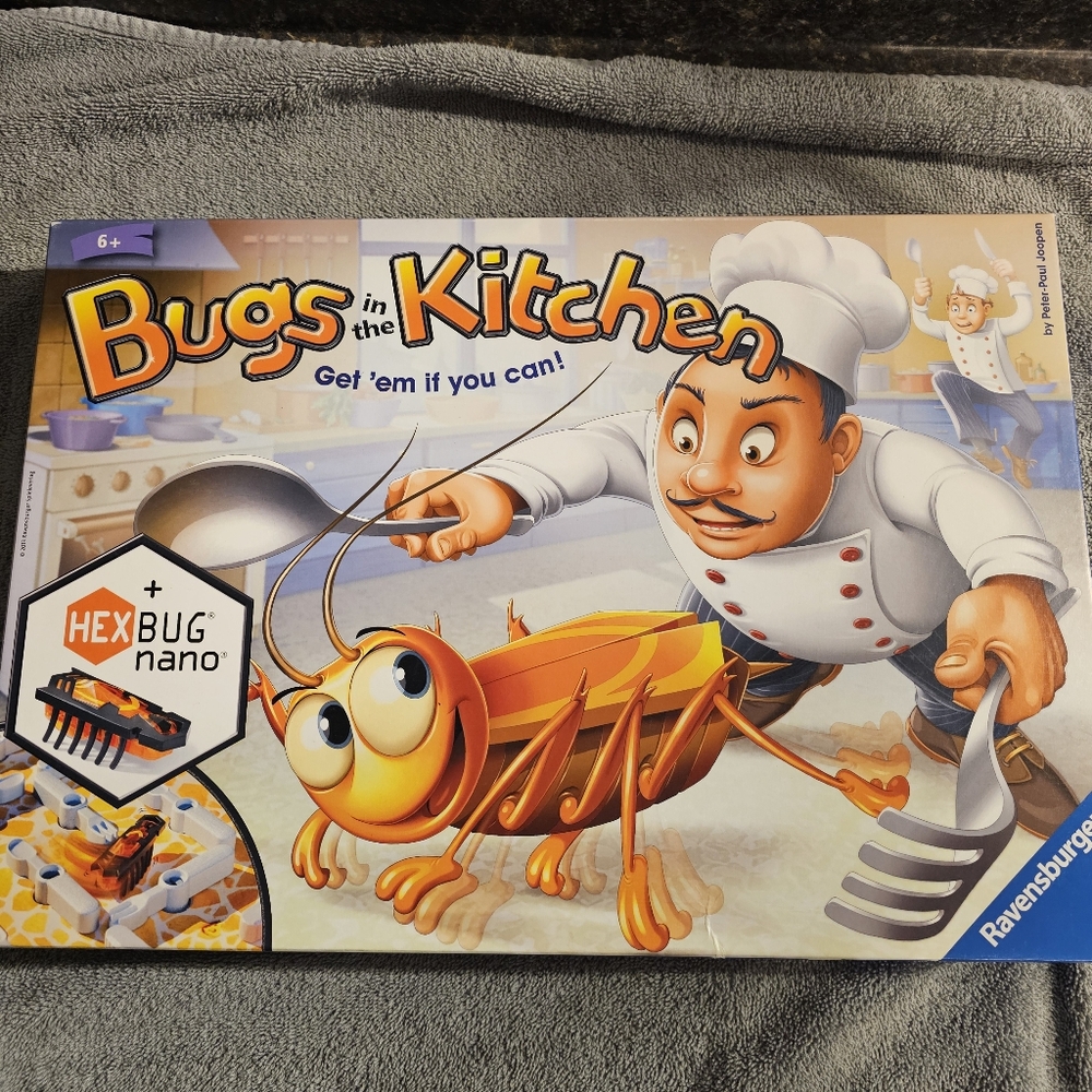 Bugs in the Kitchen Game Working Hexbug Nano by Ravensburger  Kids Play READ